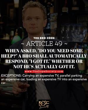 Barney Stinson Porn - The Bro Code: Barney Stinson. - THE DOPE SOCIETYÂ® â€¢ Follow The Dopest Words  To Live By - Words Of Wisdom - Motivational Quotes - Inspirational Quotes  ...