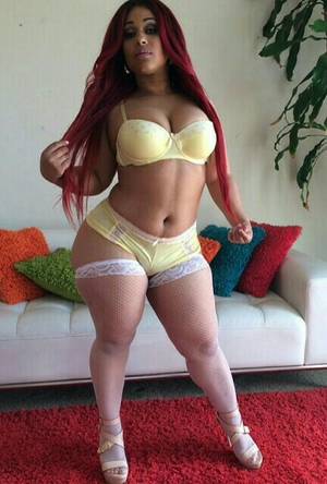 Beautiful Black Curvy Porn Stars - The hottest porn star in the game.