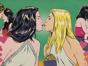 beyonce cartoon lesbian fuck - The Short-Lived Reign of MTV's Best Kiss Award - The Ringer
