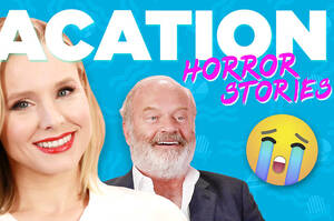 Kristen Bell Porn Cum - Kristen Bell And Kelsey Grammer Read Family Vacation Horror Stories And It  Was Hilarious