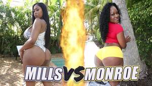 black butt bang - BANGBROS - Battle Of The GOATs: Moriah Mills VS Diamond Monroe - RedTube