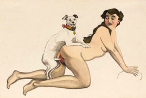 Animal Sex Art Porn - A Woman's Guide To Canine Sex | A Sexual Fantasy Story on Erotica by Clohi
