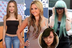 Amanda Bynes Jennie Garth Porn - Inside Amanda Bynes' transformation from smiley blond star to edgy fashion  student with face tattoo, glasses & piercings | The Sun