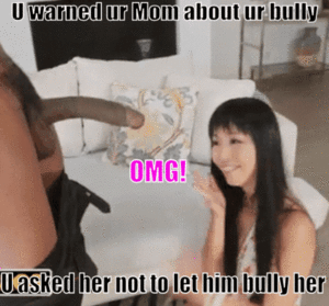 Asian Interracial Porn Captions Mom - Mom with ur bully - Porn With Text