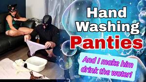 my homemade bdsm - Slave Washes my Panties Femdom Servitude Real Homemade Amateur Female  Domination Bondage BDSM Porn Video - Rexxx