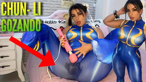 Chun Li Cosplay Porn - Sexy cosplay girl dressed as Chun Li from street fighter playing with her  htachi vibrator cumming and soaking her panties and pants ahegao -  XVIDEOS.COM