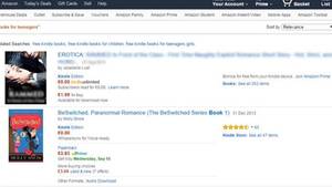 Interracial Porn From Babies - Amazon screen grab of sexually explicit literature next to books for  children