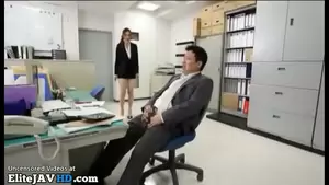 Japanese Office Porn Server - Japanese secretary has sex with horny office guy pornhub.com videos