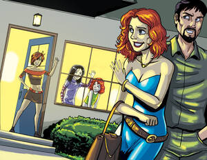 Naughty Babysitter Cartoon Porn - Evil Babysitter - Page 1 - Comic Porn XXX