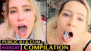 Blowjob Cum In Mouth Public - Risky Blowjob with Cum in Mouth & Swallow - Public Agent Pickup Student to  Outdoor Sucking Kiss Cat - Pornhub.com