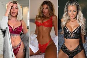 Hoodie Girls Do Porn Brunette - From Zara McDermott to Olivia Attwood - the celebrities who ditched comfy  clothes for sexy lingerie in lockdown | The Irish Sun