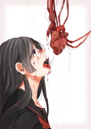 Female Guro Porn - Dark Anime Art, Dark Art, Emo Anime Girl, Manga Girl, Gothic Anime, Pastel  Goth Art, Ero Guro, Creepy Art, Blood Art