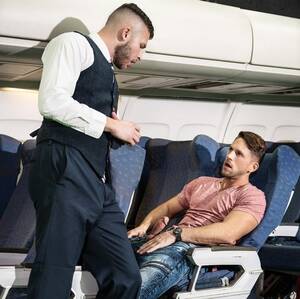 Gay Planes Porn - Roman Todd Fucks Chris White, Bottoms For Devy On The Plane, Has Sex With A  Transsexual Star At The Funeral
