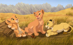 Animal Lioness Toon Porn - A lion king fanart again ^.^ I know this is an impossible scene since Nala  and Kiara can't be the same age but I love drawing those two as cubs *.