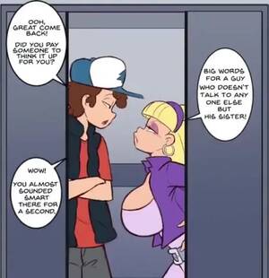 Dipper Pines Porn - Free Dipper Pines & Pacifica Northwest Screw In An Elevator Porn Video