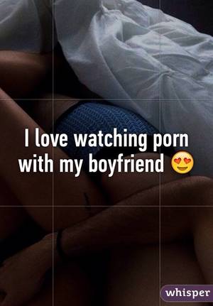 Boyfriend Watching - I love watching porn with my boyfriend ðŸ˜