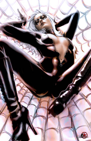Black On Black Cat Comic Porn - Black Cat Commission by Jon Hughes. Find this Pin and more on Comic-Porno  ...