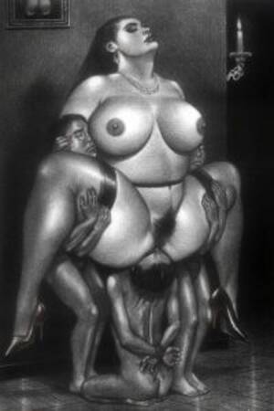 black bbw porn art - Black Bbw Erotic Art - Mega Porn Pics