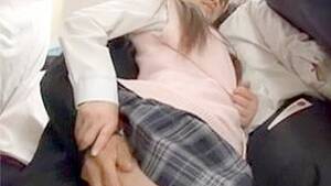 japanese pervert bus - Pervert Assaults Cute Schoolgirl in Crowded Public Bus in Japan | AREA51. PORN