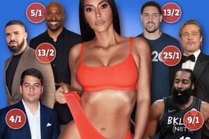 Kim Kardashian Ass Captions - As Kanye West 'dates Irina Shayk', here are the men lining up to be Kim  Kardashian's next partner and their odds | The US Sun