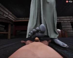 foot hentai fetish mlomnster - Dimitrescu Footjob Ethan Animation watch online