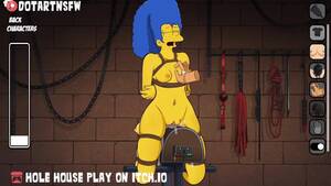 lesbian cartoon bondage marge simson - Marge Simpsons Tied up Bondage Spanked Boob Play BDSM - Hole House -  Pornhub.com