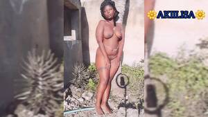 candid nude africa - Nudist African Girl AKIILISA Outdoors Caught on Camera/free XXX Video -  Pornhub.com