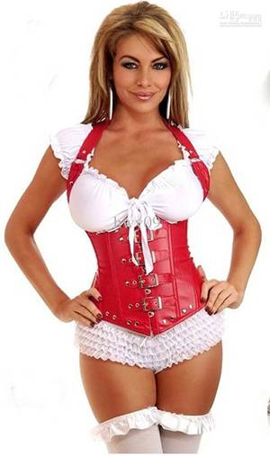 Cupless Corset Porn - Red Cupless Leather Corset Get Superb Saving discounts at Flirty Lingerie  with Coupon and Promo Codes.