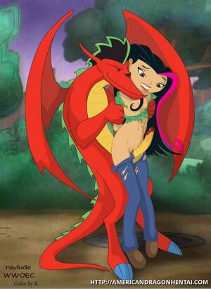 American Dragon Jake Long Porn Games - Jake Long has turned into dragon because with bigger penis it is easier to  get into Juniper's wet panties! â€“ American Dragon Porn
