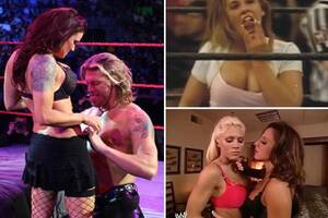 Mickie James Sex - WWE's 10 most X-rated moments from 'live sex celebration' to Mickie James'  banned gesture that left Vince McMahon fuming | The Irish Sun