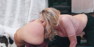 milf next door spanking - Busty milf spanking next door teen neighbor for breaking in - Tnaflix.com