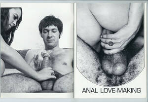 hippie anal - Anal Love Making 1972 Vintage Hippie Anal Porn 40pgs Marquis Hard Ass â€“  oxxbridgegalleries