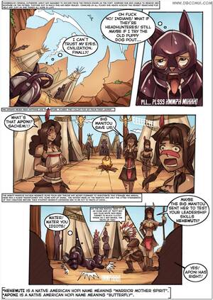 Native Torture Porn - Boundy Hunter 5 - On The Torture Pole Porn Comic - Page 002