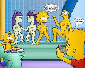 Marge Simpson Porn Maggie - Marge And Bart Simpson Porn image #11219