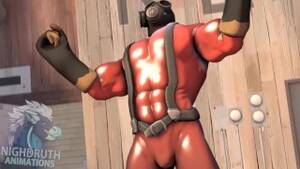 Gay Team Fortress 2 Porn - Juiced Up, Pyro Muscle Growth - Pornhub.com