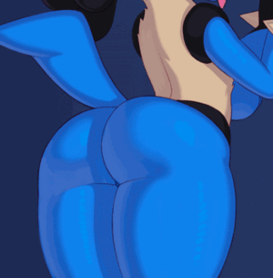 Ass Furry Porn - Blue Furry Booty Wiggle - Noeddit Naughty Porn Collection | OpenSea