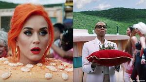 Katy Perry Lesbian Foot Porn - Taylor Swift's New Music Video Stars RuPaul and Katy Perry