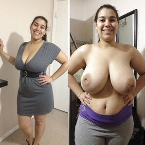 big tit plump dressed undressed - Bbw Giant Tits Dressed Undressed | Niche Top Mature