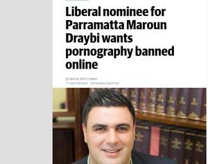 Banned Pre Porn - Liberal pre-selection nominee wants to ban online porn & abortions ...