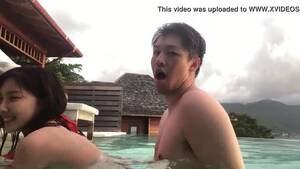 asian pool - Asian couple inside swimming pool - Porn - EroMe