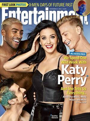 Katy Perry Miley Cyrus Porn - Flashback to EW's October 2013 Cover: Inside the Wild World of Katy Perry