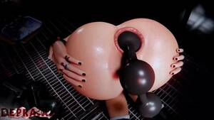 gaping anal ball - Extreme gaping anal balls teen animation