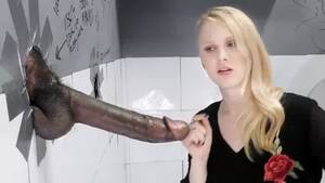 Gloryhole Fuck Black Cock - Lily Rader Sucks and Fucks Big Black Dick - Gloryhole watch online or  download