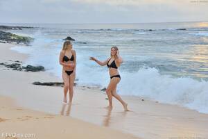 hawaii nude beach babes sex - FTV girls Nicole and Veronica in Hawaii Beachside Nudes | Erotic Beauties