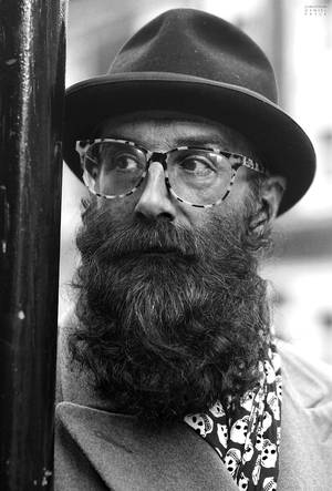 1910s Porn Curled Mustache - Mark: Catherine Street, London Best glass and beard combo