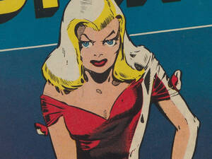 1940 Women Vintage Dc Porn - Will Eisner Channels Lauren Bacall for The Spirit #22, Up for Auction