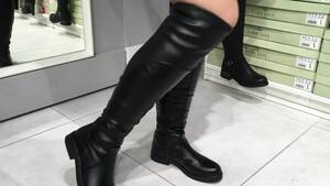 Flat Boots - In The Shoe Store... Should I Buy These Boots? - xxx Mobile Porno Videos &  Movies - iPornTV.Net
