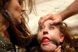 kinky lesbian sex slave pics - sex slave fiction, kinky leather lingerie