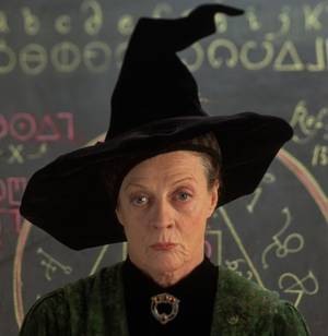 Mcgonagall Harry Potter Porn - Year One: Harry Potter and the Sorcerer's Stone. Dame Maggie Smith as  Professor Minerva McGonagall