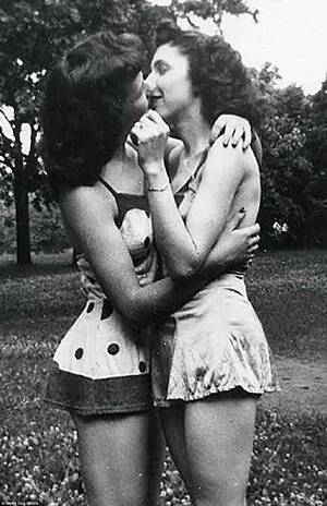 1940s Lesbian Porn - 19th and 20th-century lesbian women captured in images | Daily Mail Online